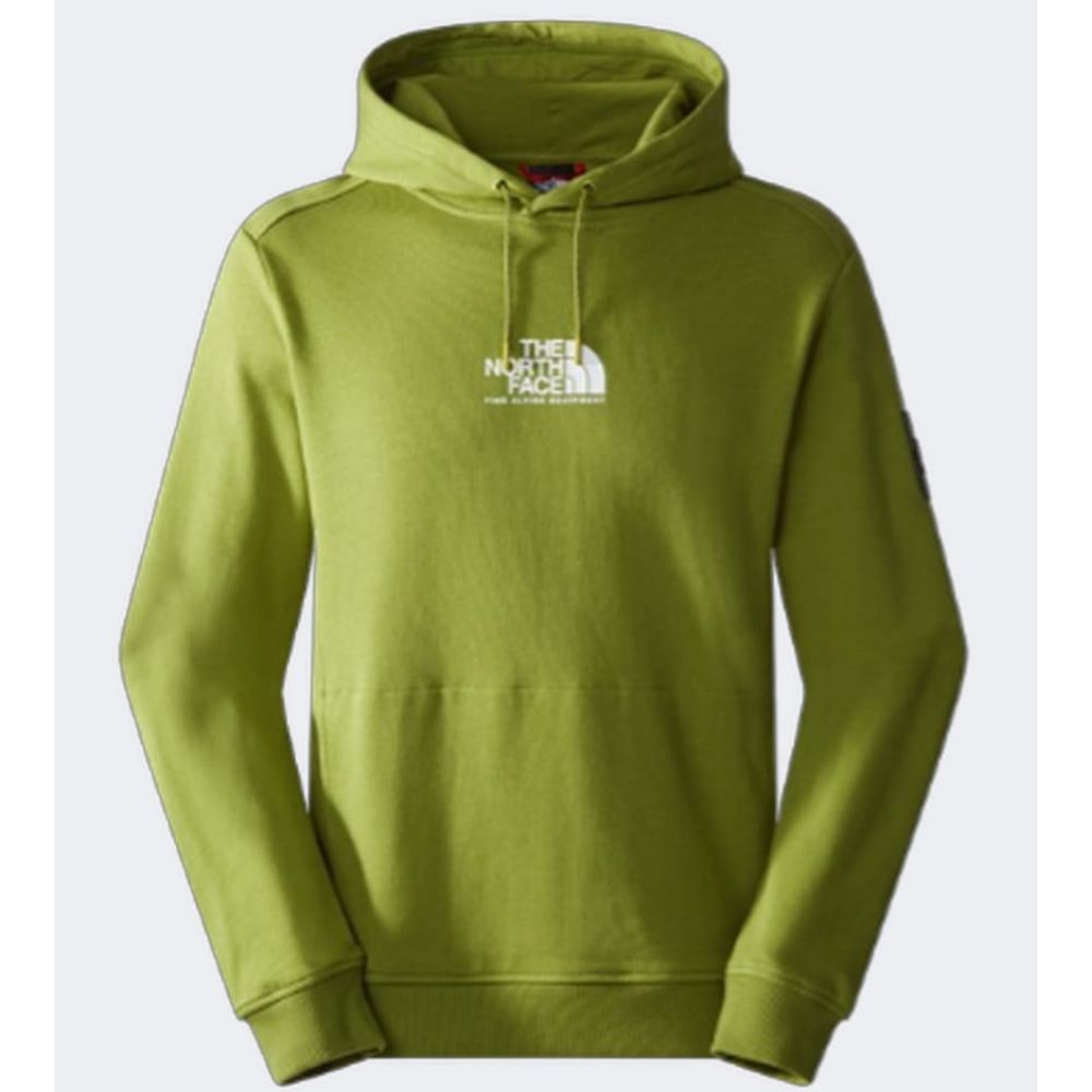 THE NORTH FACE MEN GREEN HOODIE